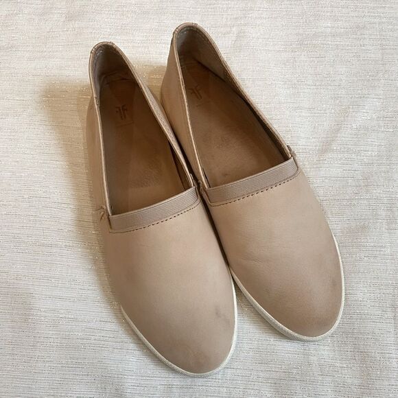 Frye Mélanie LeatherSlip On Flats Women Size 8 - Picture 1 of 9